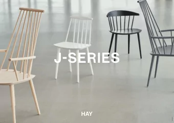 J-SERIES  28/08/19   J-SERIES   J-SERIES  Designed to recreate the classic FBD furniture
