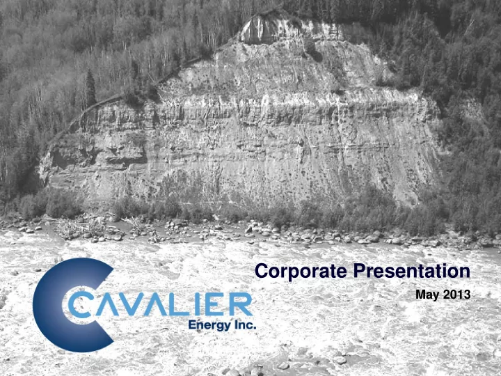 corporate presentation