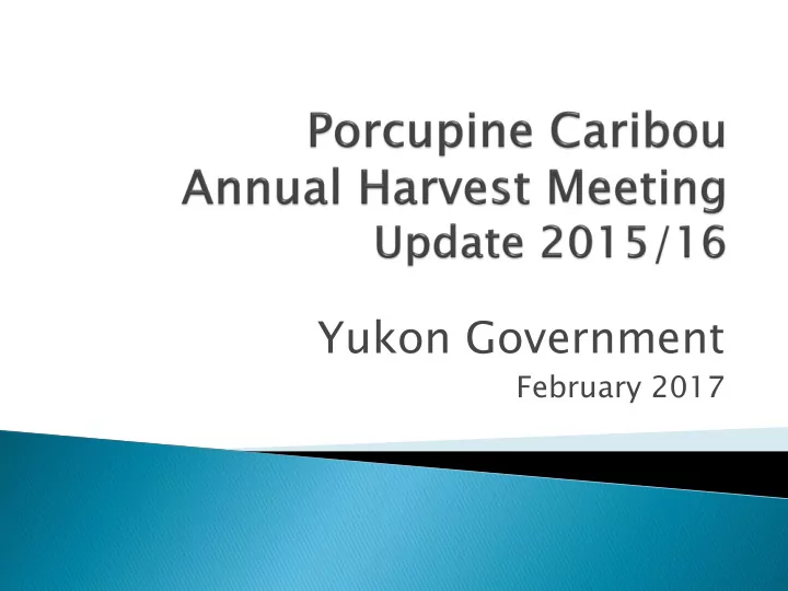 yukon government