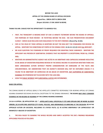 1  A. ZHE: THE SIGN PLAN HELPS ACHIEVE THE COORS CORRIDOR PLAN SIGNAGE POLICY 1 RATIONALE OF