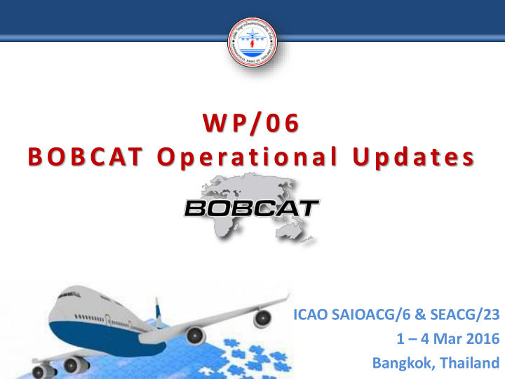 w p 0 6 b ob cat ope rational update s