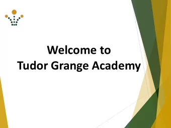 Tudor Grange Academy  How you can help your childs education  right now via the PTA: