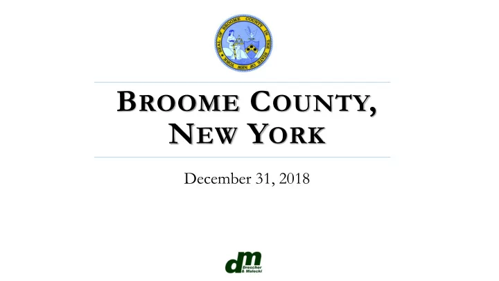 b roome c ounty
