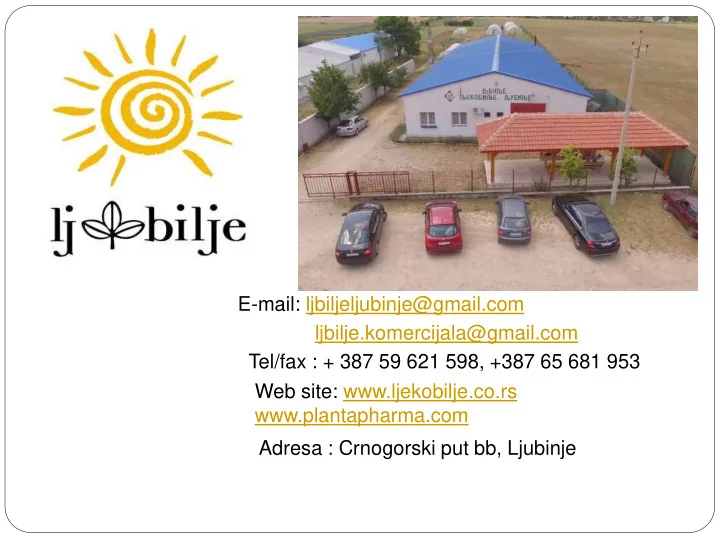 e mail ljbiljeljubinje gmail com