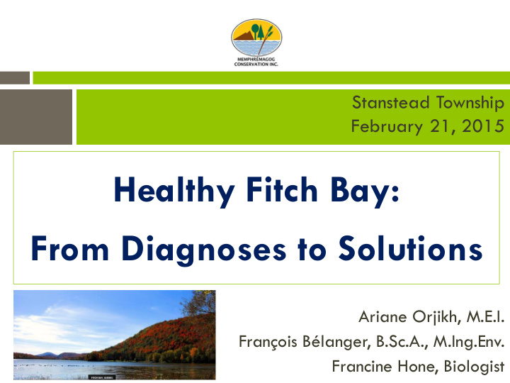 healthy fitch bay