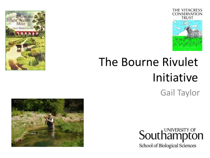 the bourne rivulet