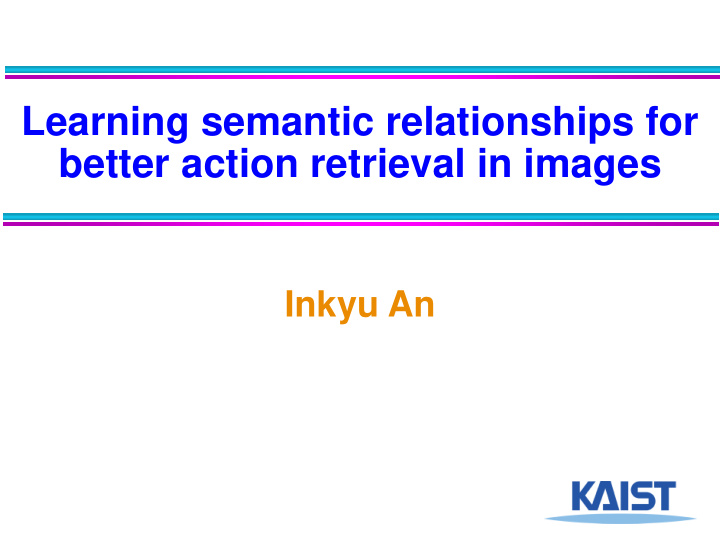better action retrieval in images