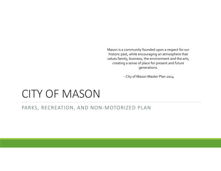 city of mason