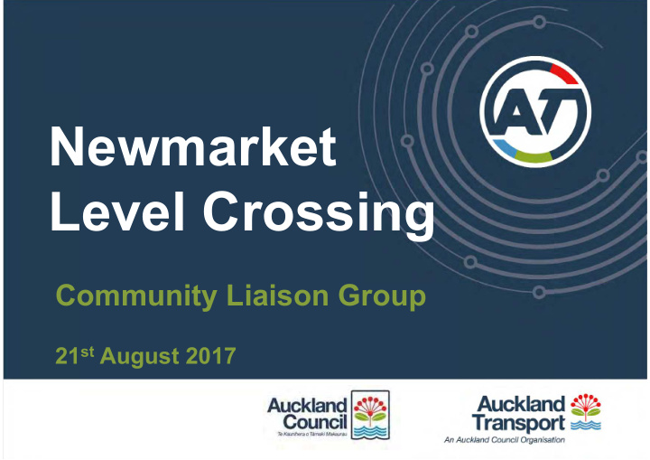 newmarket level crossing
