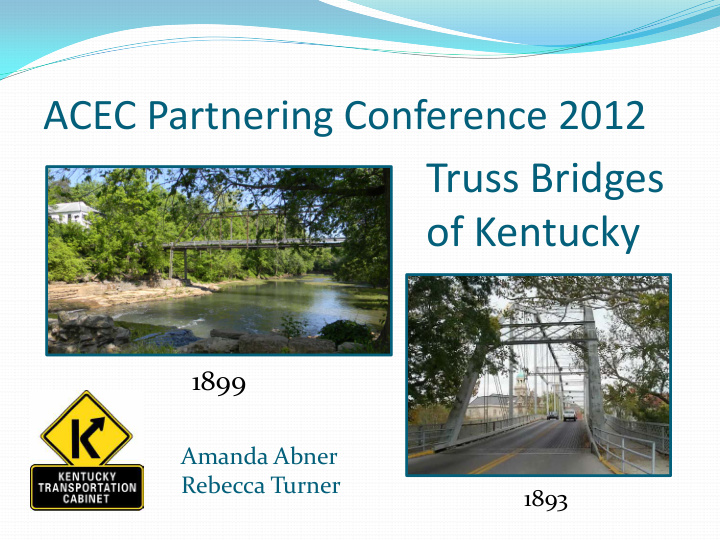 truss bridges of kentucky