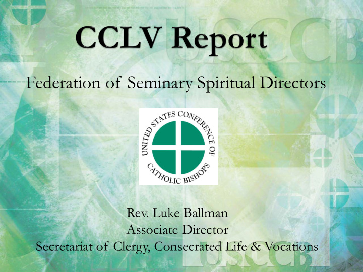 federation of seminary spiritual directors