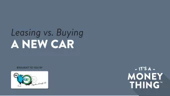 A NEW CAR  BROUGHT TO YOU BY  THE SAME BUT DIFFERENT  Even though these cars are identical,  the