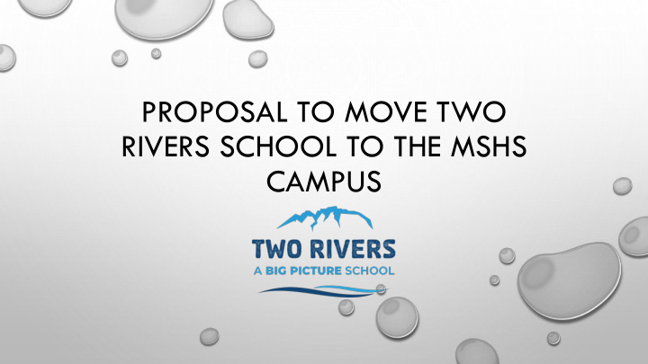 rivers school to the mshs