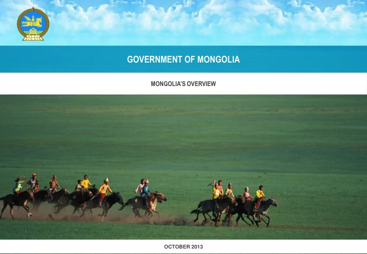 government of mongolia