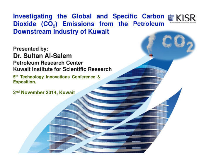 investigating the global and specific carbon dioxide co 2