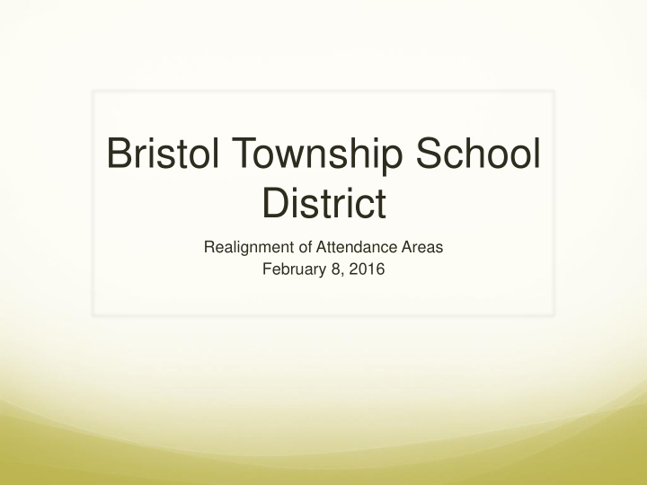 bristol township school