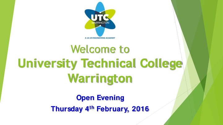 university technical college warrington