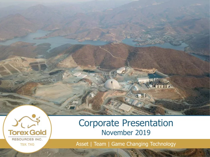 corporate presentation