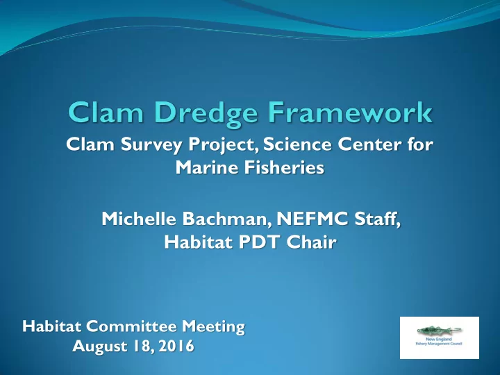 marine fisheries