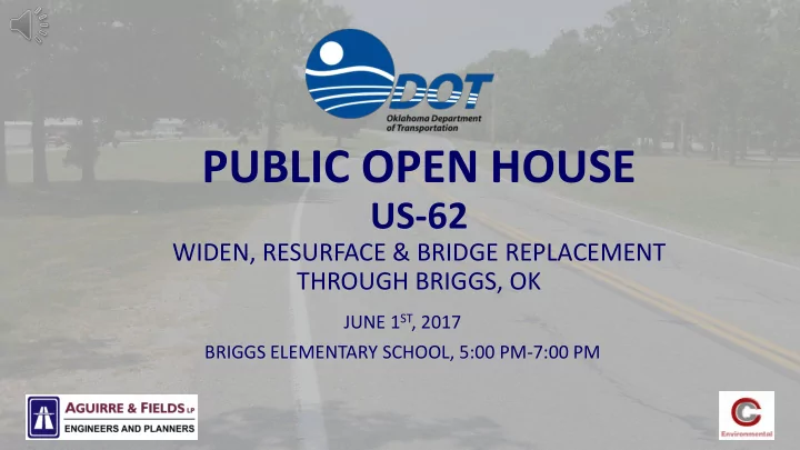 public open house