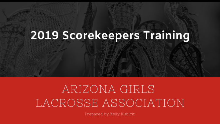 2019 scorekeepers training