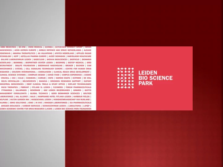 world class life sciences and technology cluster