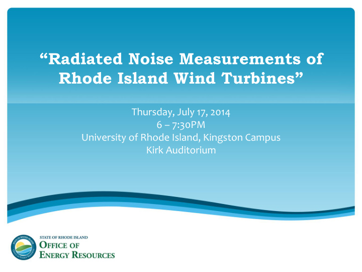 rhode island wind turbines