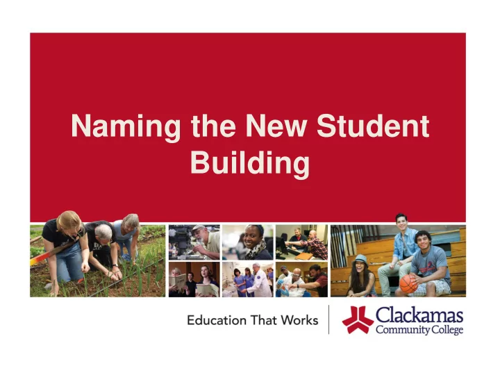 building what we did