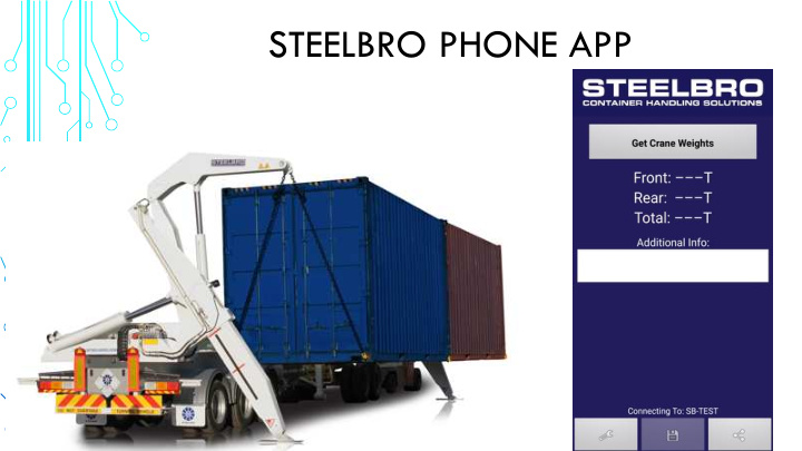 steelbro phone app what