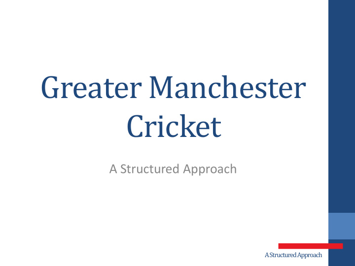 greater manchester cricket