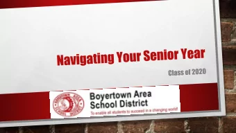 Your Counselor Assignment  Individual appointments can be scheduled with your school counselor by