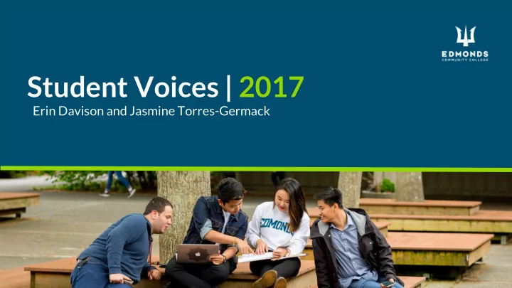student voices 2017