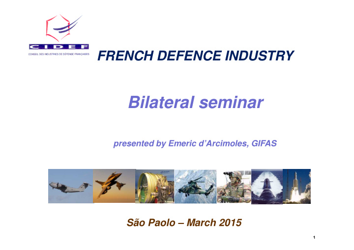bilateral seminar