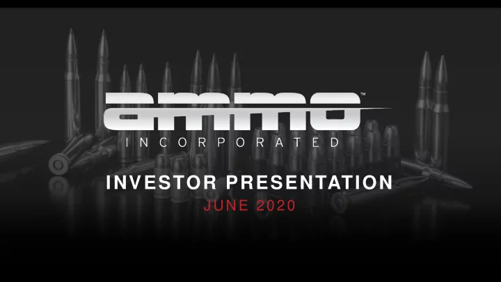 investor presentation