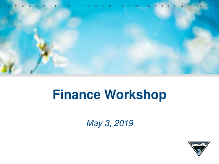 finance workshop