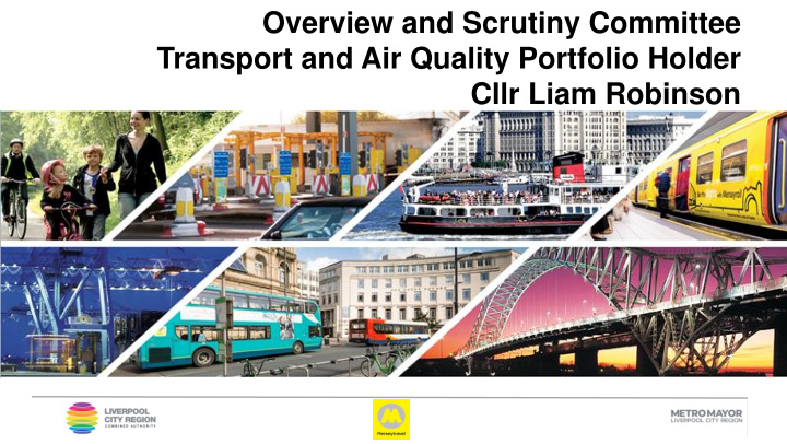 transport and air quality portfolio holder