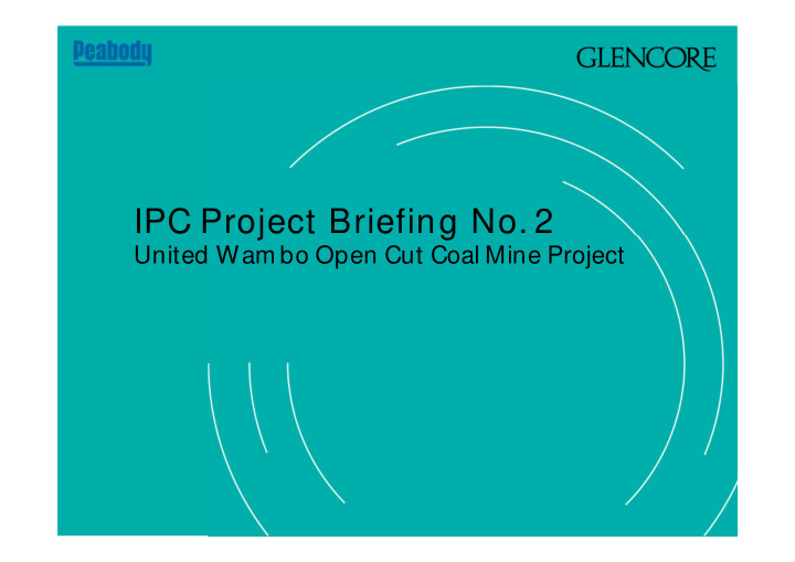 ipc project briefing no 2