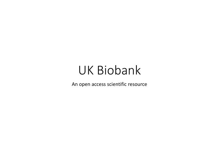 uk biobank uk biobank