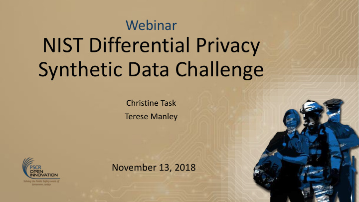 nist differential privacy synthetic data challenge