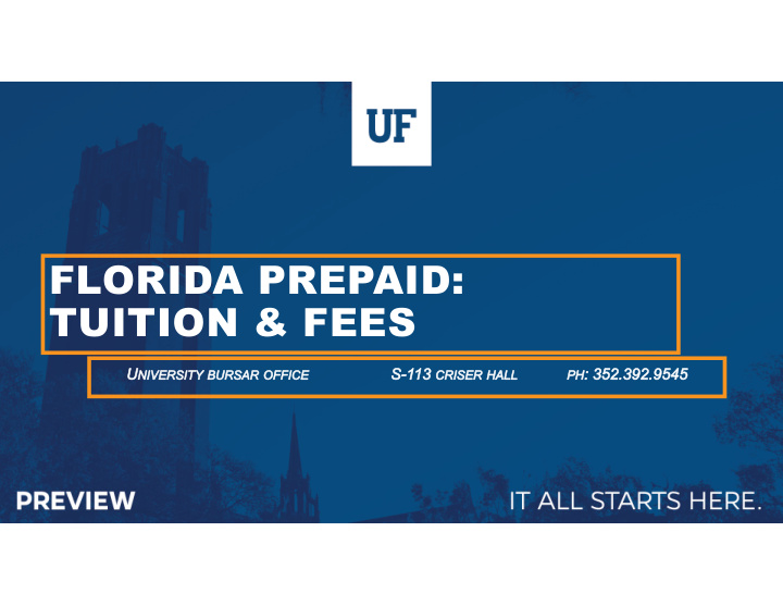 florida prepaid tuition fees dormitory plans are not
