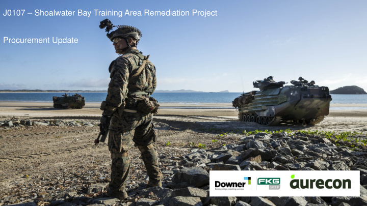 j0107 shoalwater bay training area remediation project