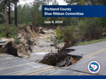 Ri  Richl  hland  and County  unty  Blue  ue Ri  Ribbo  bon  n Committ  mmittee  June  ne 9, 2016