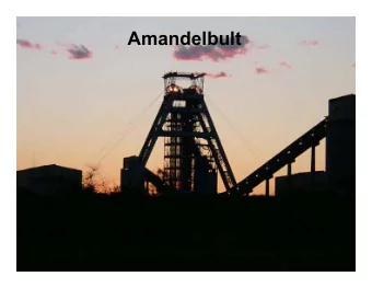 Amandelbult  Investment Analysts and Fund  Investment Analysts and Fund  Managers Visit  Managers