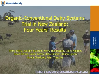 Four Years Results  Terry Kelly, Natalie Butcher, Kerry Harrington, Colin Holmes  Dave Horne,