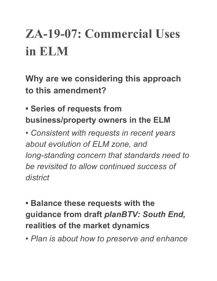 za 19 07 commercial uses in elm