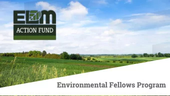 Environmental Fellows Program  Meet the 2019 Fall Fellows!  AMAND  NDA DWYER  ER  MICAELA CLARK