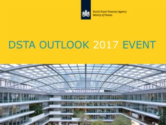 DSTA OUTLOOK 2017 EVENT  1  www.ecb.europa.eu  Welcome  ABN Amro Bank  Barclays Capital  Citibank