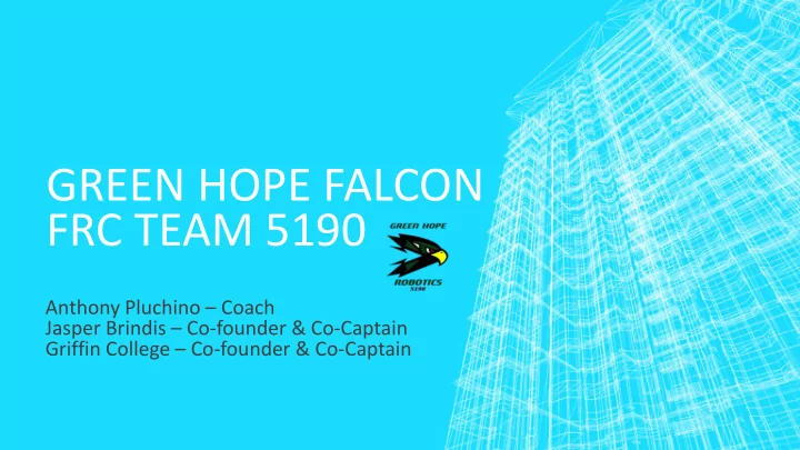 frc team 5190