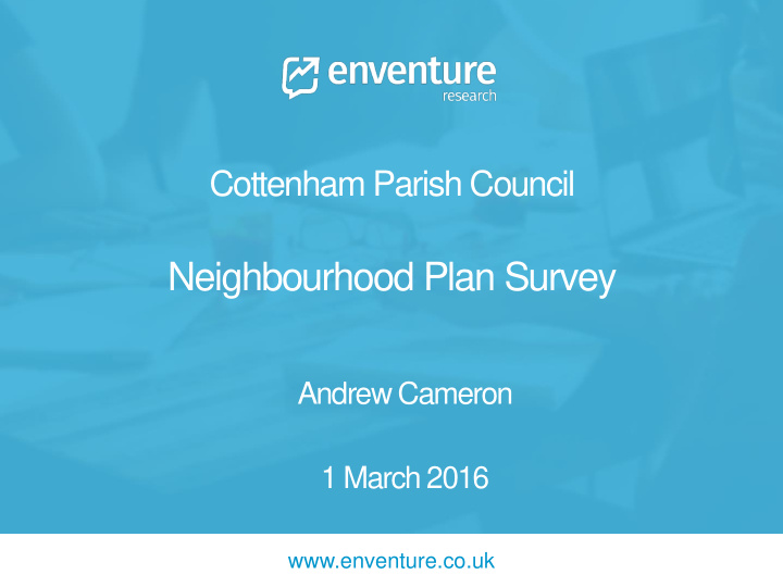 neighbourhood plan survey