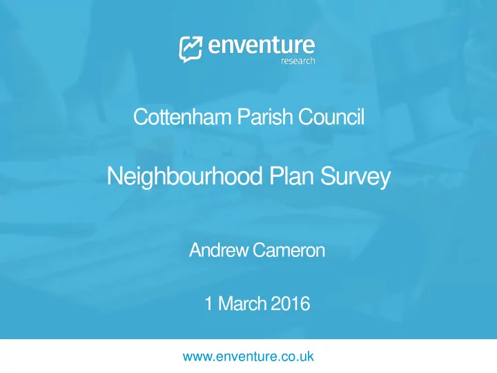 neighbourhood plan survey